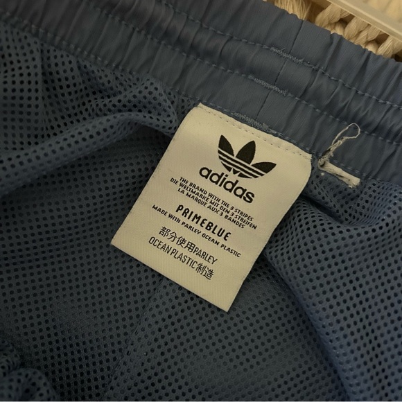 Adidas Track Pants Original 3D Blue S Three Stripes - Picture 9 of 9